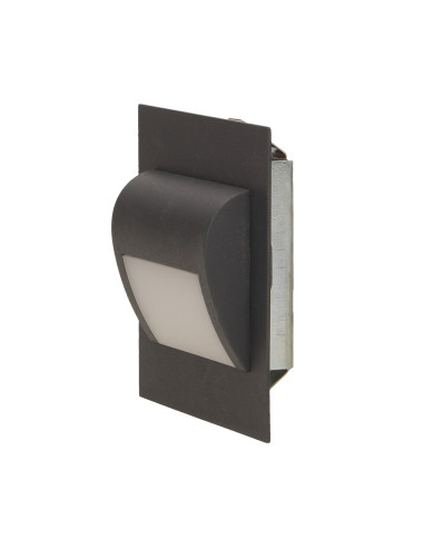 DRACO LED 1,2W, oprawa schodowa podtynkowa, 12V...