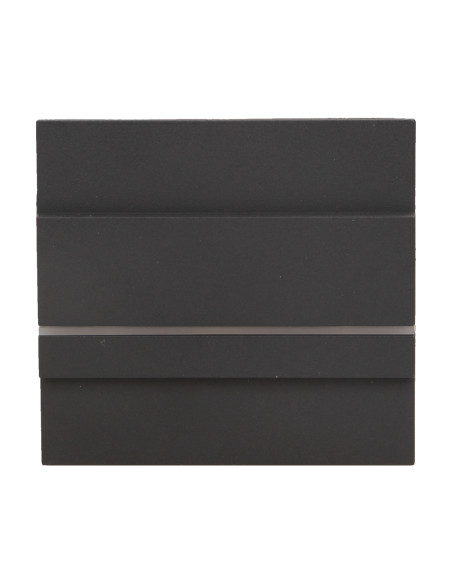 CYGNUS LED 1,2W, oprawa schodowa natynkowa, 12V DC, 100lm, 3000K, grafit