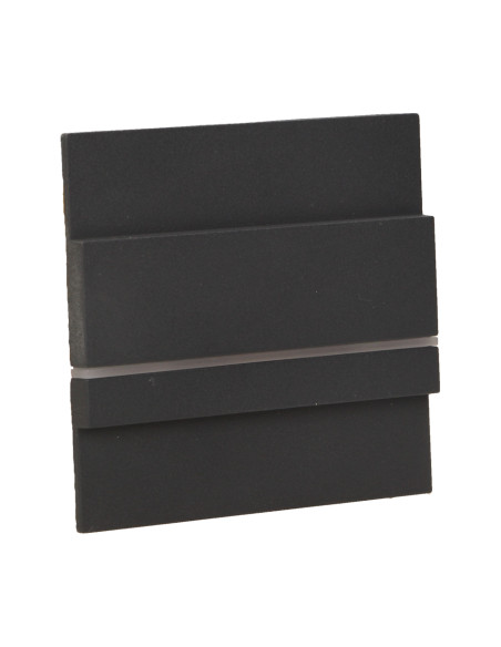 CYGNUS LED 1,2W, oprawa schodowa natynkowa, 12V DC, 100lm, 3000K, grafit