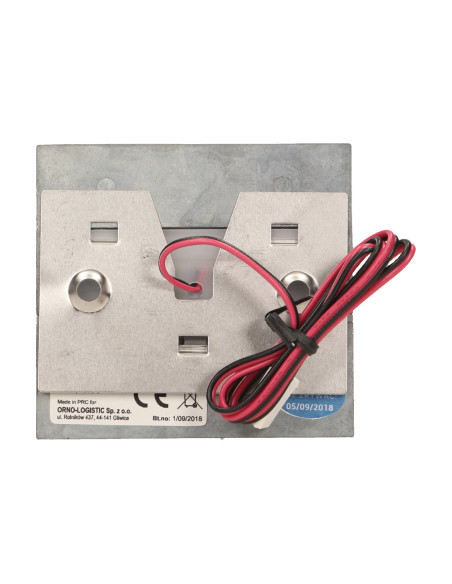 CYGNUS LED 1,2W, oprawa schodowa natynkowa, 12V DC, 100lm, 3000K, grafit