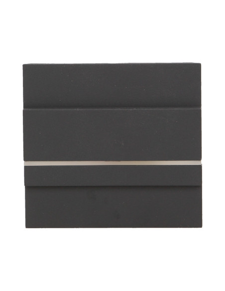 CYGNUS LED 1,2W, oprawa schodowa natynkowa, 12V DC, 100lm, 6000K, grafit