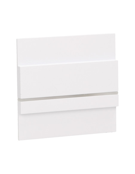 CYGNUS LED 1,2W, oprawa schodowa natynkowa, 12V DC, 100lm, 6000K, biała