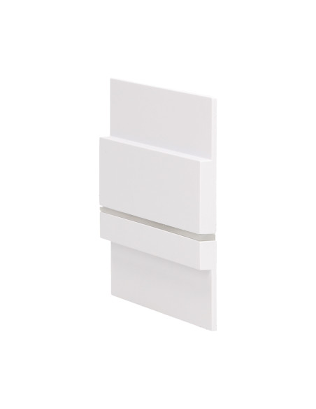 CYGNUS LED 1,2W, oprawa schodowa natynkowa, 12V DC, 100lm, 6000K, biała