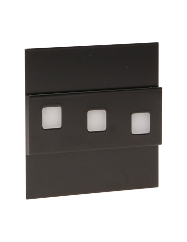 LEPUS LED 1,2W, oprawa schodowa natynkowa, 12V...