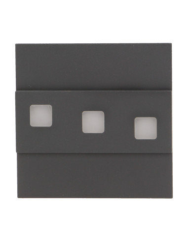 LEPUS LED 1,2W, oprawa schodowa natynkowa, 12V...