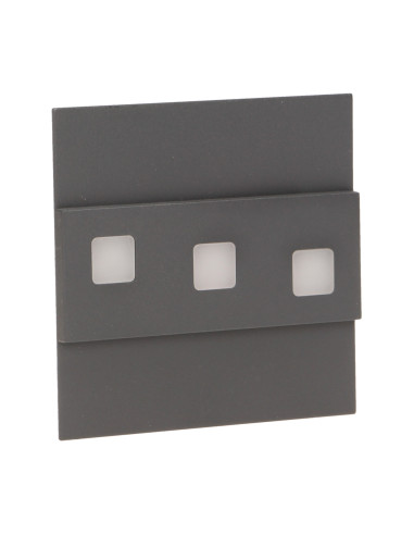 LEPUS LED 1,2W, oprawa schodowa natynkowa, 12V...