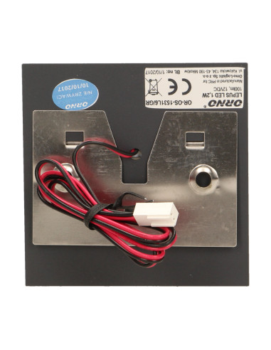 LEPUS LED 1,2W, oprawa schodowa natynkowa, 12V...