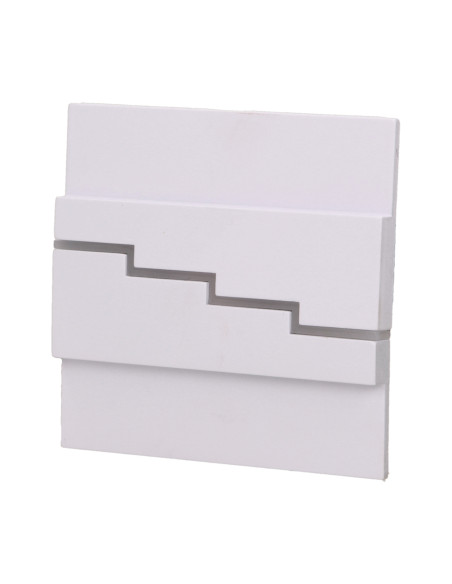 LYNX LED 1,2W, oprawa schodowa natynkowa, 12V DC, 100lm, 3000K, biała