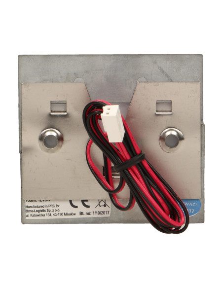 LYNX LED 1,2W, oprawa schodowa natynkowa, 12V DC, 100lm, 6000K, grafit