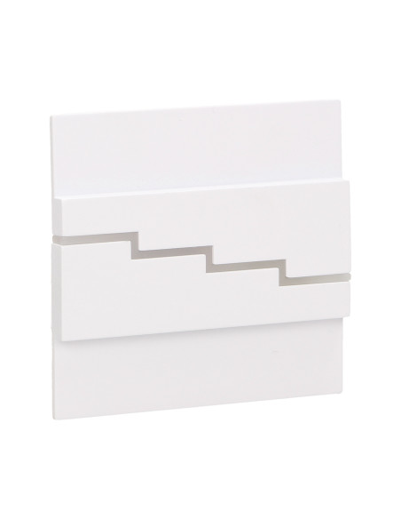 LYNX LED 1,2W, oprawa schodowa natynkowa, 12V DC, 100lm, 6000K, biała