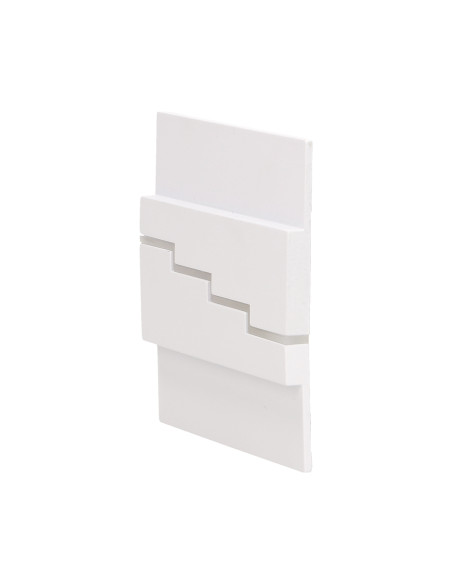 LYNX LED 1,2W, oprawa schodowa natynkowa, 12V DC, 100lm, 6000K, biała