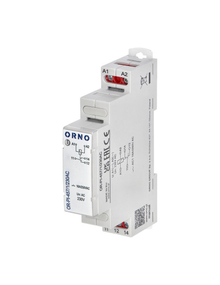 Przekaźnik instalacyjny 1P 230 VAC 16A