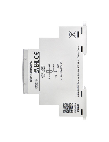 Przekaźnik instalacyjny 1P 230 VAC 16A