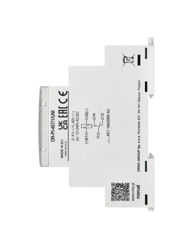 Przekaźnik instalacyjny 1P 16A ,12-230 VUC