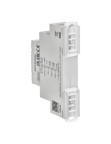 Przekaźnik instalacyjny 3P 8A ,12-230 VUC