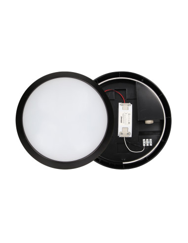 Plafon BRYZA ECO LED 12W, czarny