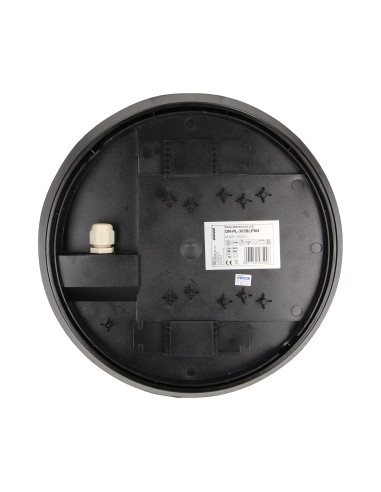 Plafon BRYZA ECO LED 12W, czarny