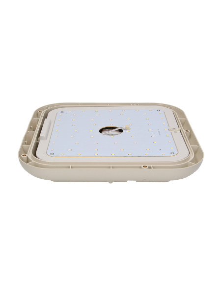 Plafon MONSUN LED 15W, srebrny