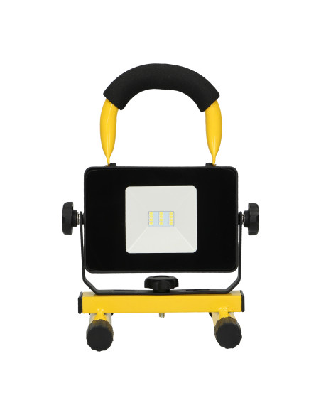 BATRI LED 10W, Naświetlacz roboczy, przenośny z akumulatorem, 800lm, IP65, 6500K, 2200mAh