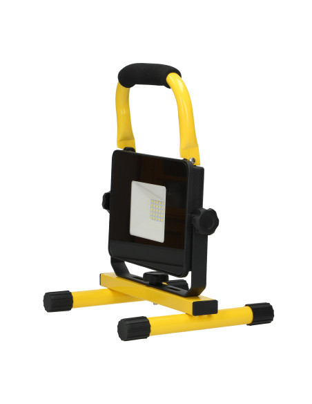 BATRI LED 20W, Naświetlacz roboczy, przenośny z akumulatorem, 1600lm, IP65, 6500K, 2200mAh