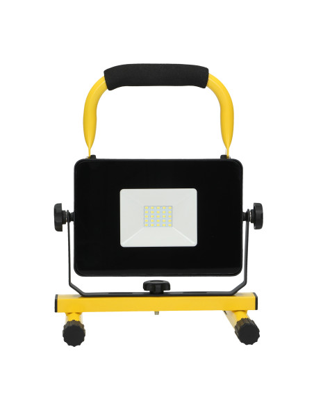 BATRI LED 20W, Naświetlacz roboczy, przenośny z akumulatorem, 1600lm, IP65, 6500K, 2200mAh