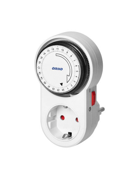 Programator czasowy mechaniczny, wersja Schuko