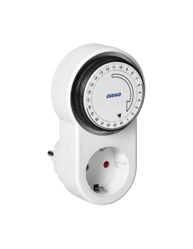 Programator czasowy mechaniczny, wersja Schuko