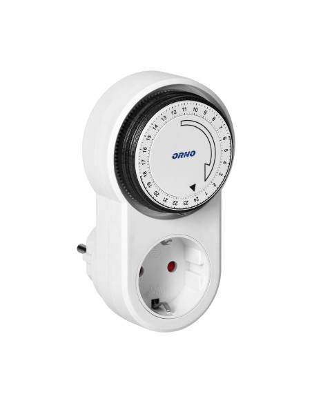 Programator czasowy mechaniczny, wersja Schuko