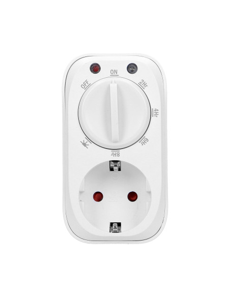 Programator czasowy mechaniczny z czujnikiem zmierzchu, Schuko, 16A/230A