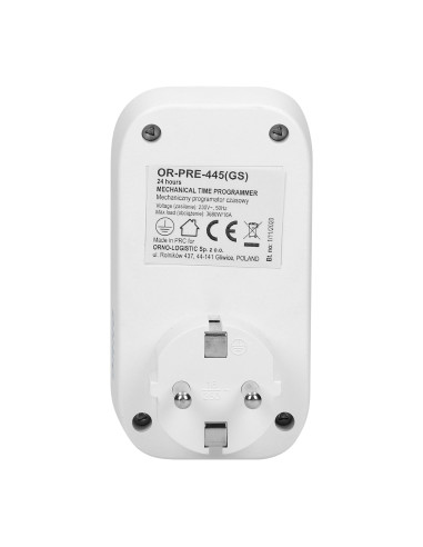 Programator czasowy mechaniczny z czujnikiem...