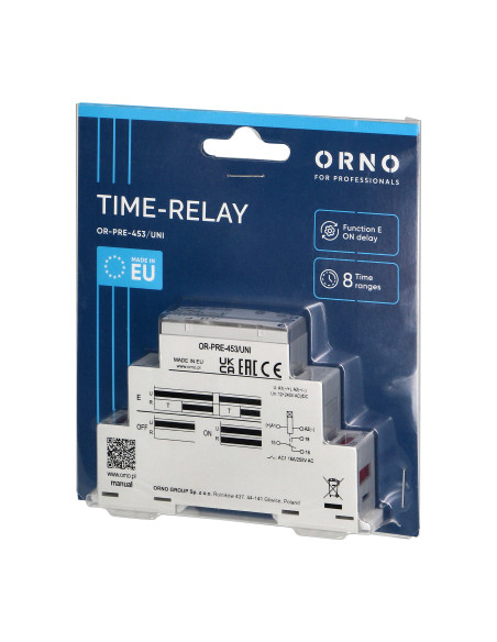 Przekaźnik czasowy- opóźnione załączenie