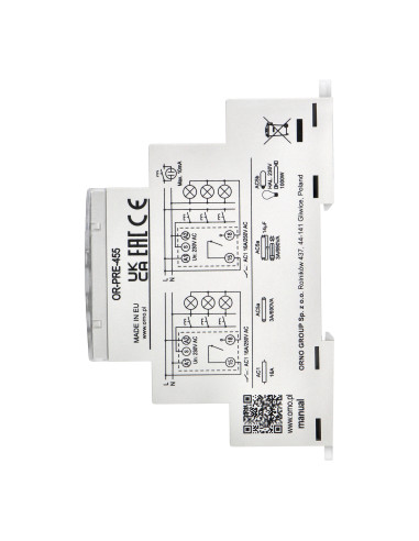 Automat schodowy , 7 trybów pracy