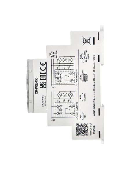 Automat schodowy , 7 trybów pracy