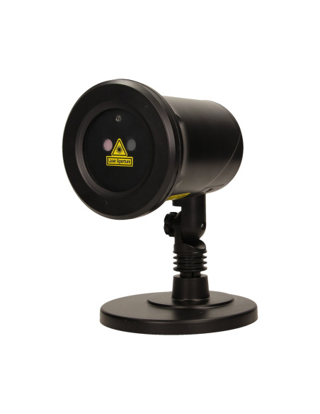 Projektor laserowy 3D SANTA, IP65, 7 trybów