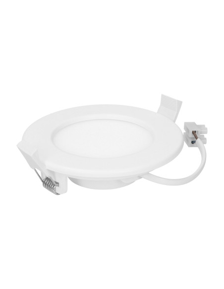 EURUS LED 9W, oprawa downlight, podtynkowa, okrągła, 540lm, 4000K, biała, wbudowany zasilacz LED