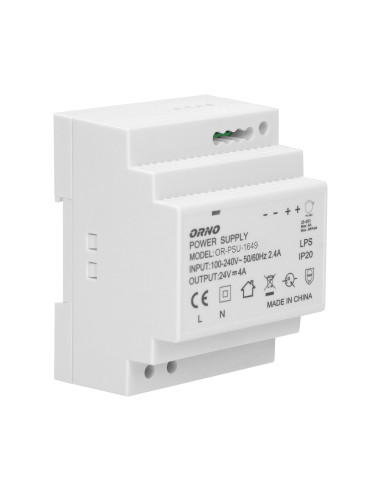 Zasilacz na szynę DIN 24VDC, 4A, 100W,...