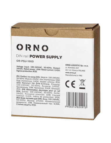 Zasilacz przemysłowy, na szynę DIN, 24VDC,...