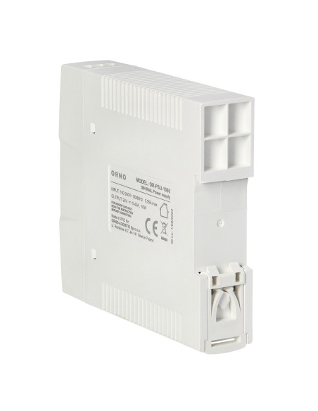 Zasilacz przemysłowy, na szynę DIN, 24VDC, 0,42A, 10W, w plastikowej obudowie