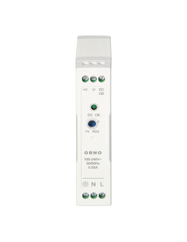 Zasilacz przemysłowy, na szynę DIN, 24VDC, 1A,...