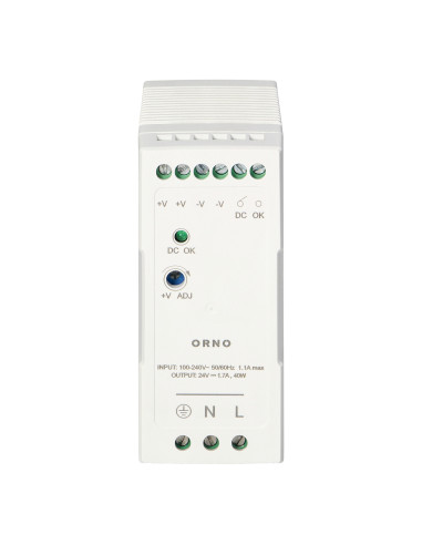 Zasilacz przemysłowy, na szynę DIN, 24VDC,...