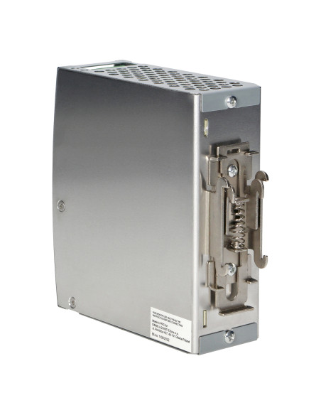 Zasilacz  przemysłowy na szynę DIN, 12VDC 10A 120W, obudowa metalowa