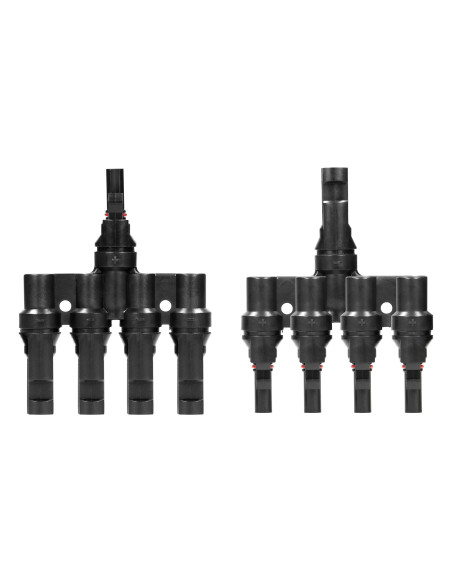 Rozdzielacz 4xMC4, Typ T,  do paneli fotowoltaicznych