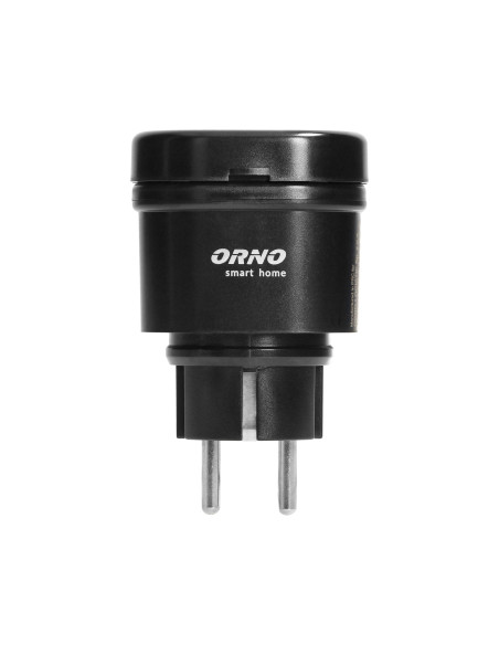 Gniazdo sieciowe zewnętrzne sterowane bezprzewodowo, z odbiornikiem radiowym, IP44, ORNO Smart Home, Schuko