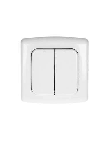  Włącznik podwójny natynkowy, do zdalnego...