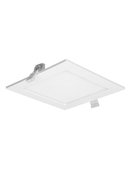 AKMAN LED 12W, oprawa downlight, podtynkowa, kwadratowa, 860lm, 4000K, biała, wbudowany zasilacz LED