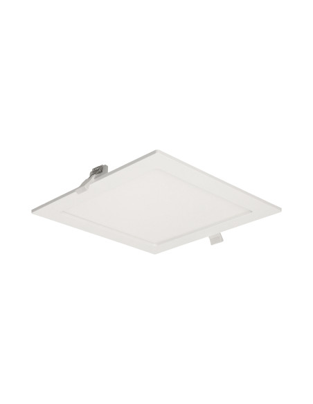 AKMAN LED 18W, oprawa downlight, podtynkowa, kwadratowa, 1600lm, 4000K, biała, wbudowany zasilacz LED