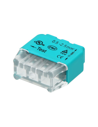 Złączka instalacyjna wciskana 3-przewodowa, na...