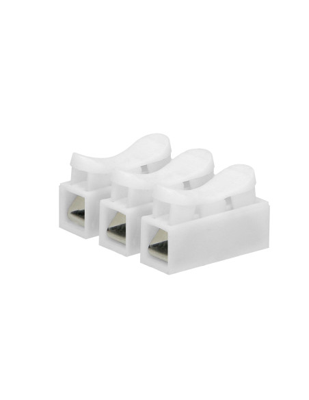 Złączka trzytorowa sprężynowa,  3x2,5mm², 100 sztuk