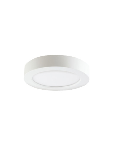 CITY LED 20W, oprawa downlight, natynkowa, okrągła, 1600lm, 3000K, biała, wbudowany zasilacz LED