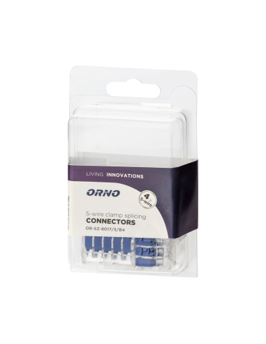 Złączka instalacyjna zaciskowa 5-przewodowa, na...